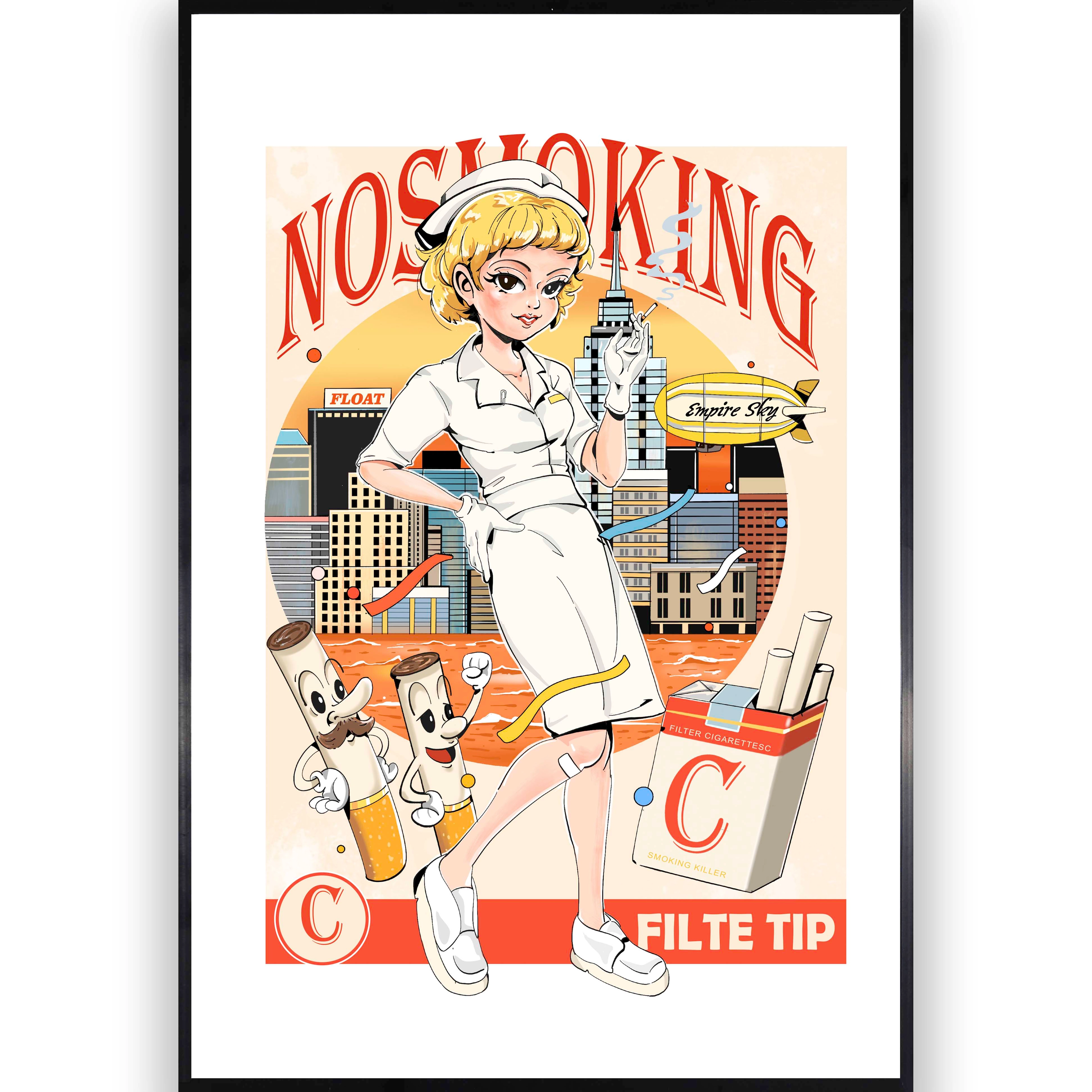 CDR No Smoking 40*60cm