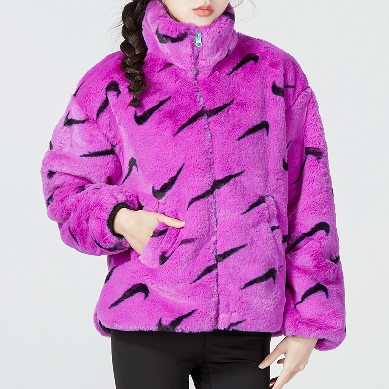 Nike W Nswfx Fur Aop Jkt Logo