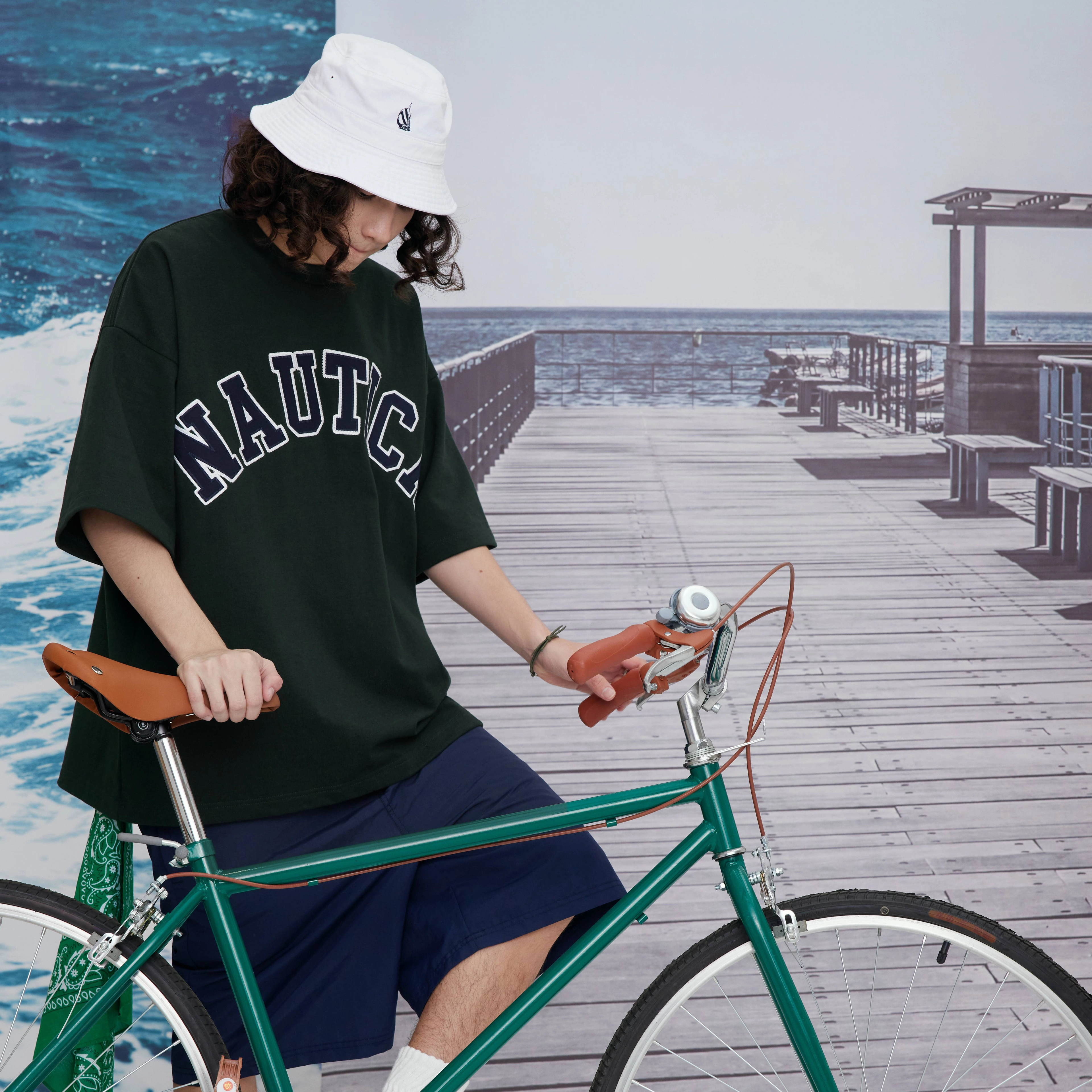 Nautica nautica white sail SS22 LogoT