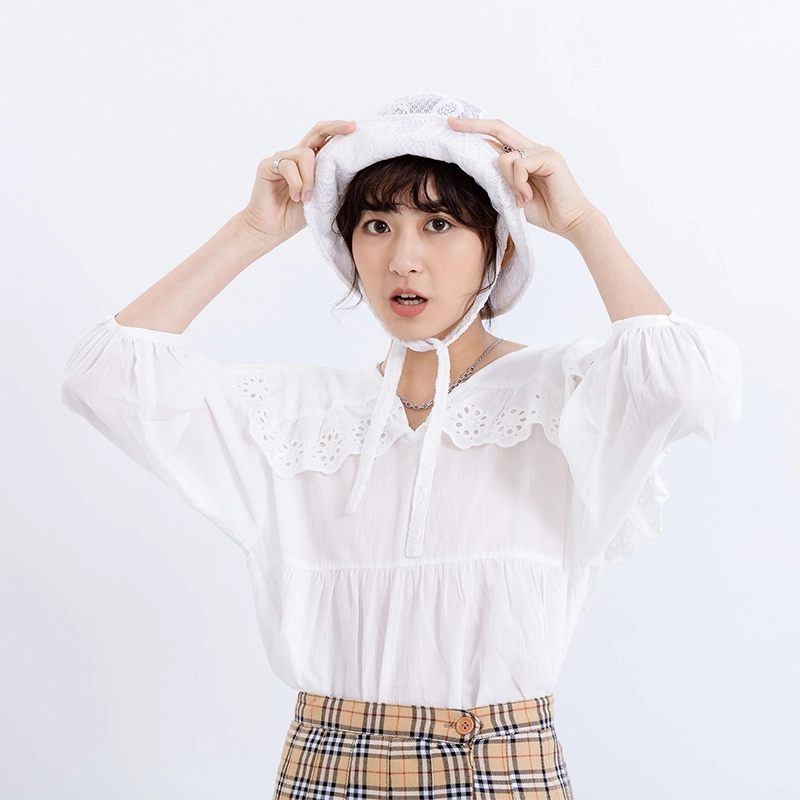 Xotic Floral Lace Bucket Hat