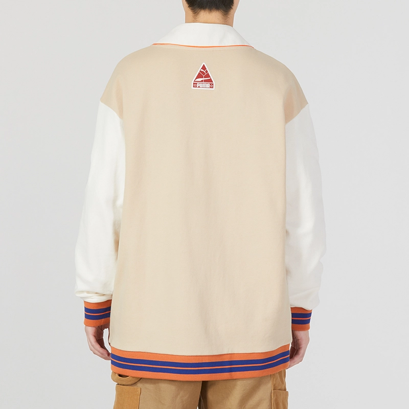 PUMA TEAM Badge V-neck Jacket TR Logo
