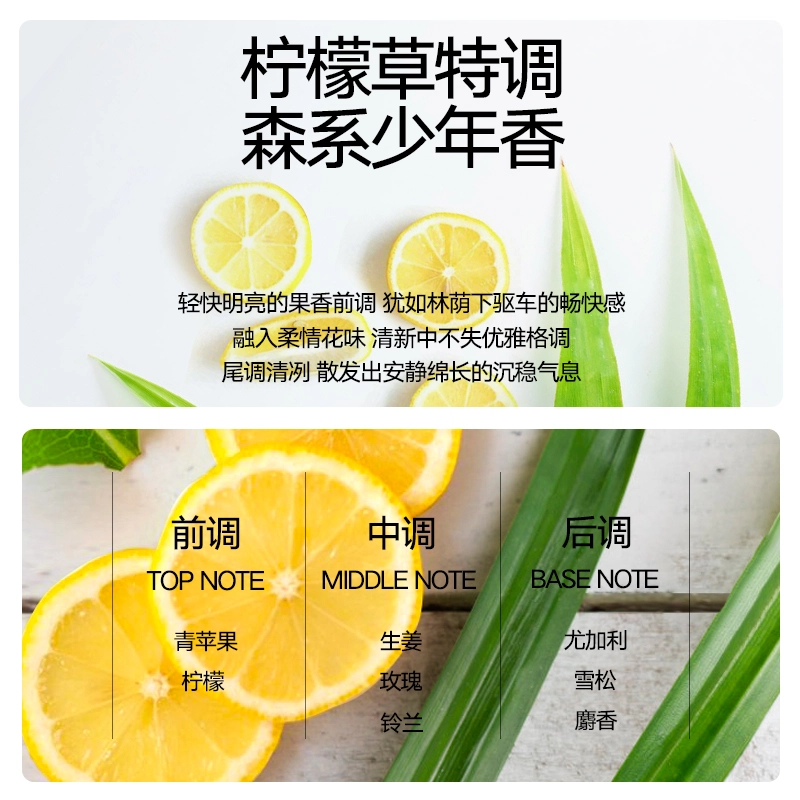 理然 男士洗护套装莫吉托香氛系列组合 控油去屑止痒防脱发
