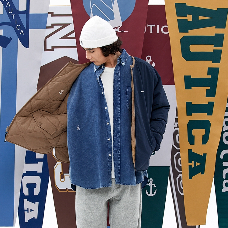 Nautica white sail FW22