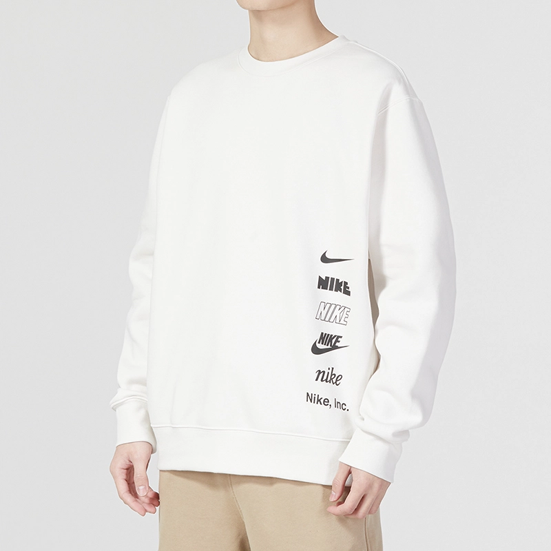 Nike As M Nk Club + Bb Crew Mlogo Logo