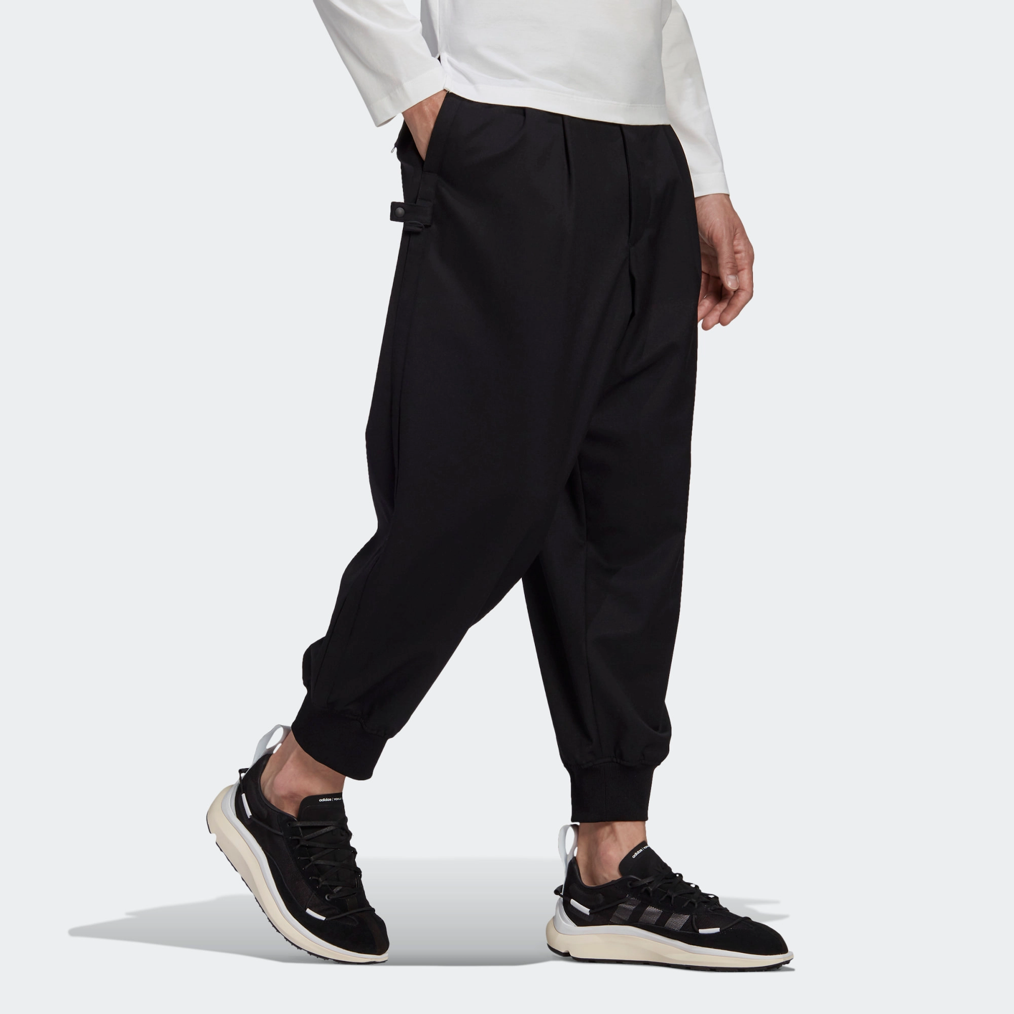 Y-3 Classic Refined Wool Cuff Pants
