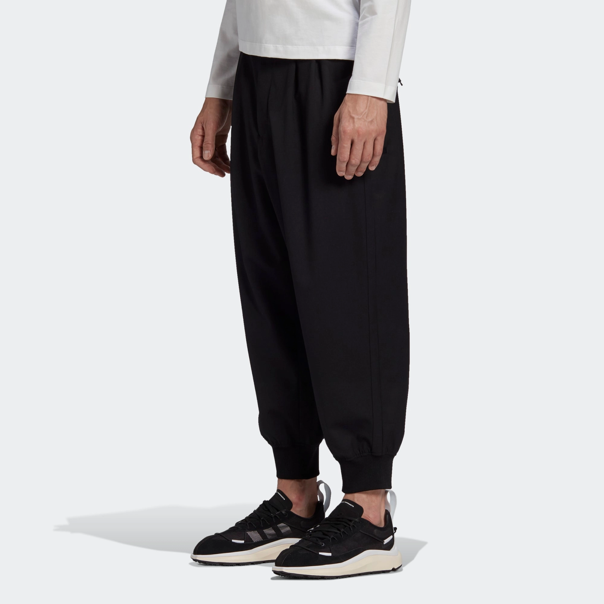 Y-3 Classic Refined Wool Cuff Pants