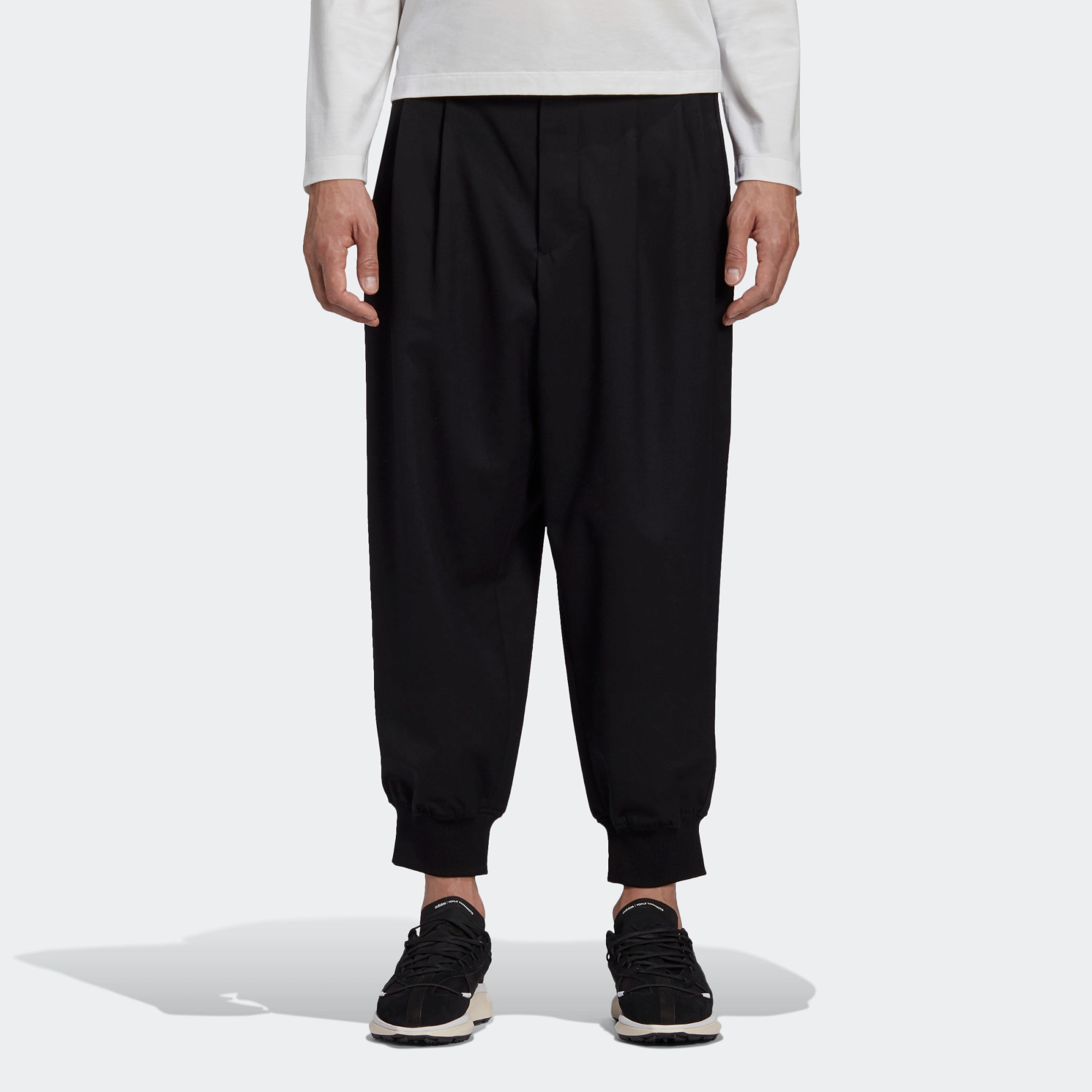 Y-3 Classic Refined Wool Cuff Pants