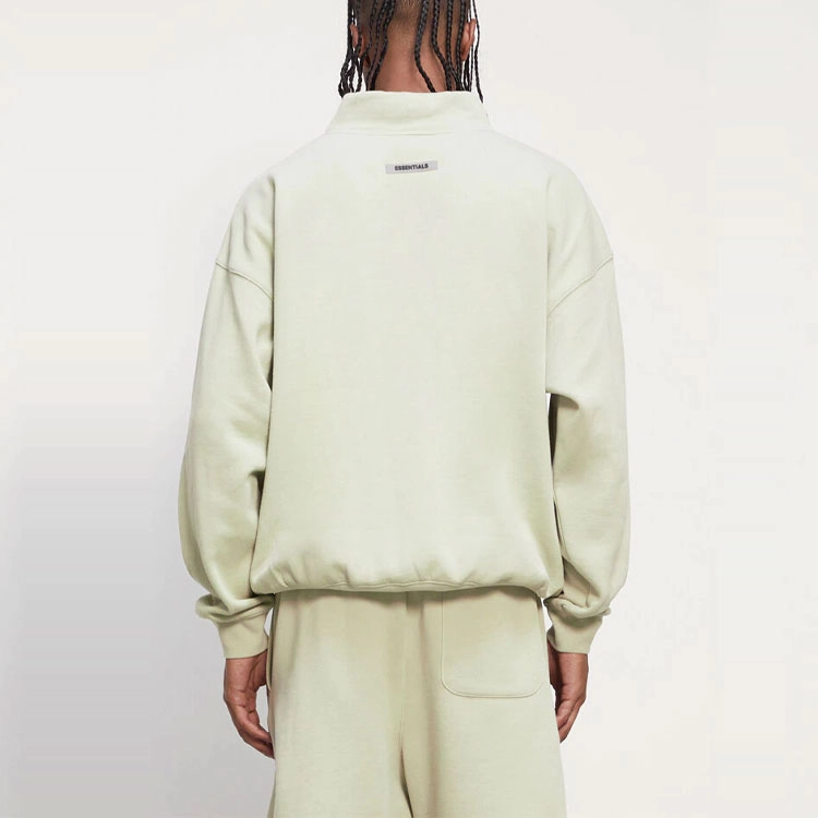 Fear of God Essentials FW20 Half Zip Pullover Sage