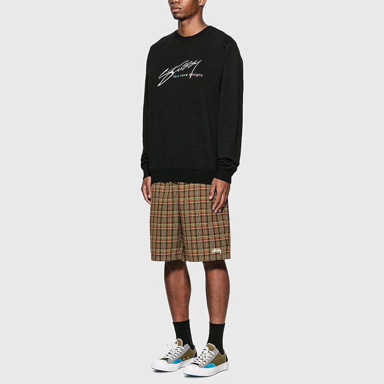 Stussy New Wave Designs Crew logo
