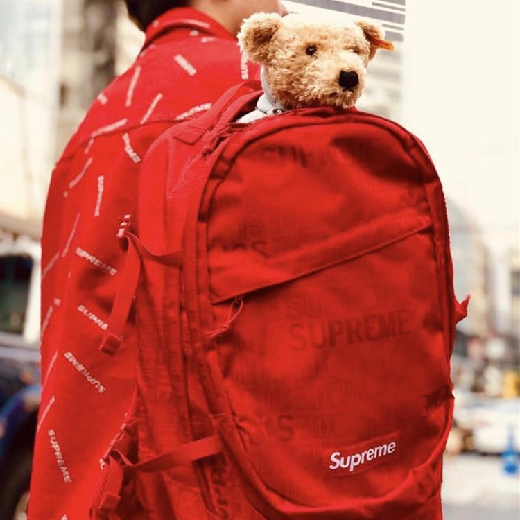 Supreme SS19 Backpack Red