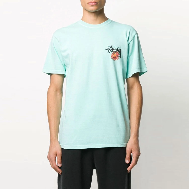 Stussy Smokin Skull Tee logoT