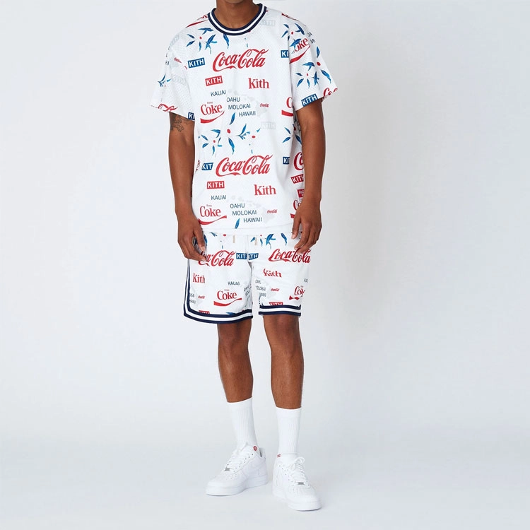 KITH x Coca-Cola x Mitchell Ness BP Hawaii Jersey T