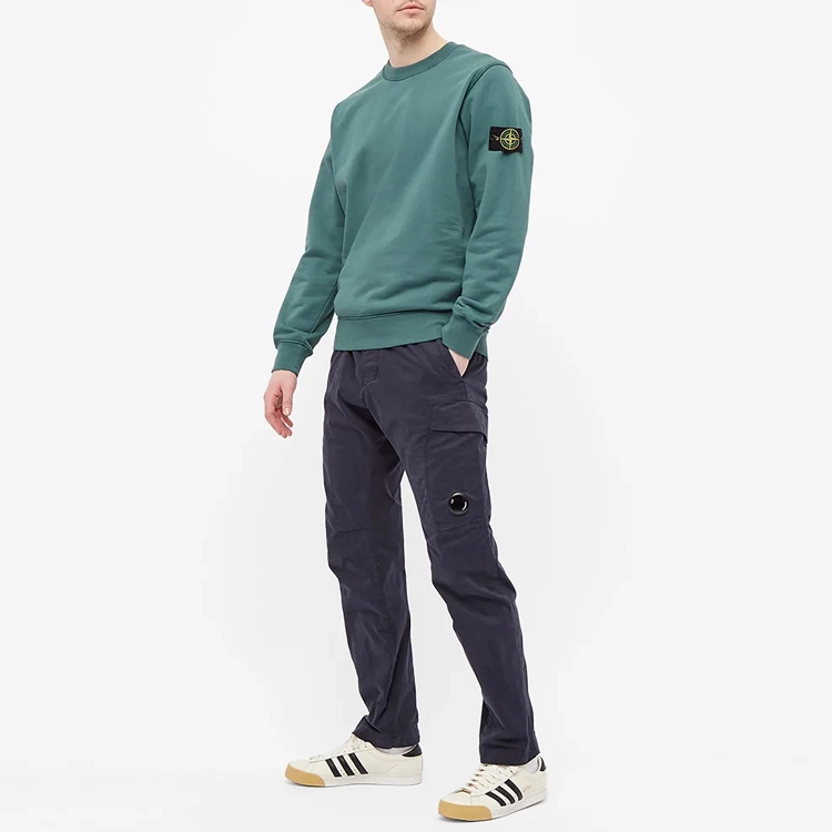 STONE ISLAND Garment Dyed Crew Sweat