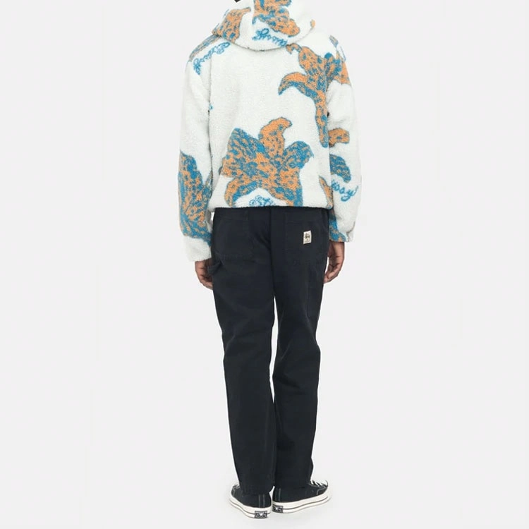 Stussy SS22 Floral Sherpa Hood Jacket