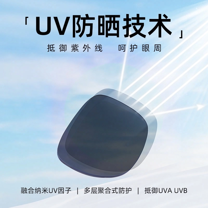 佐川 时尚方框墨镜 大脸显瘦 防紫外线开车 拍照好看墨镜 板材镜架 方形 太阳眼镜 男女同款情侣款