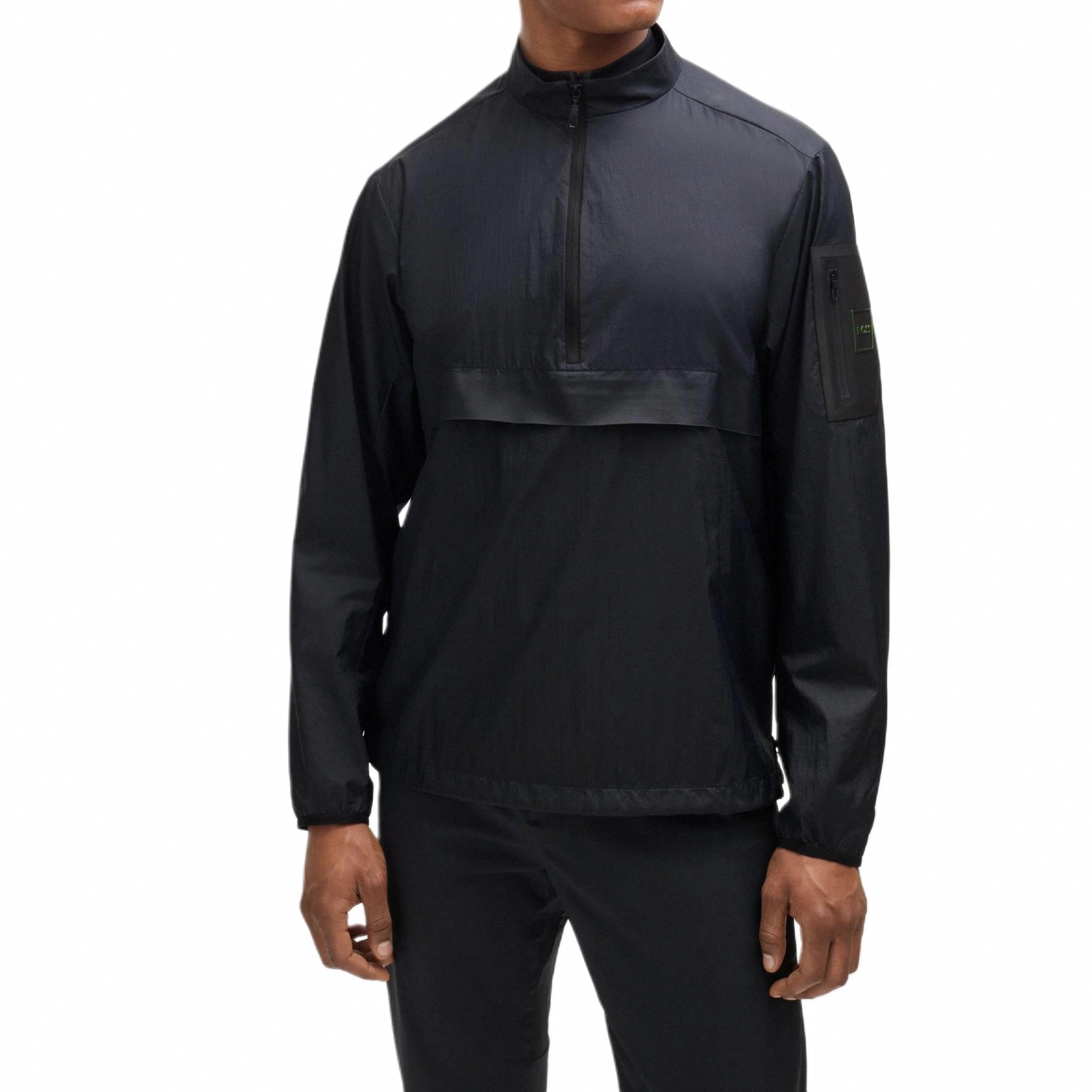 HUGO BOSS Water Repellent Regular-Fit Windbreaker In Ripstop Fabric