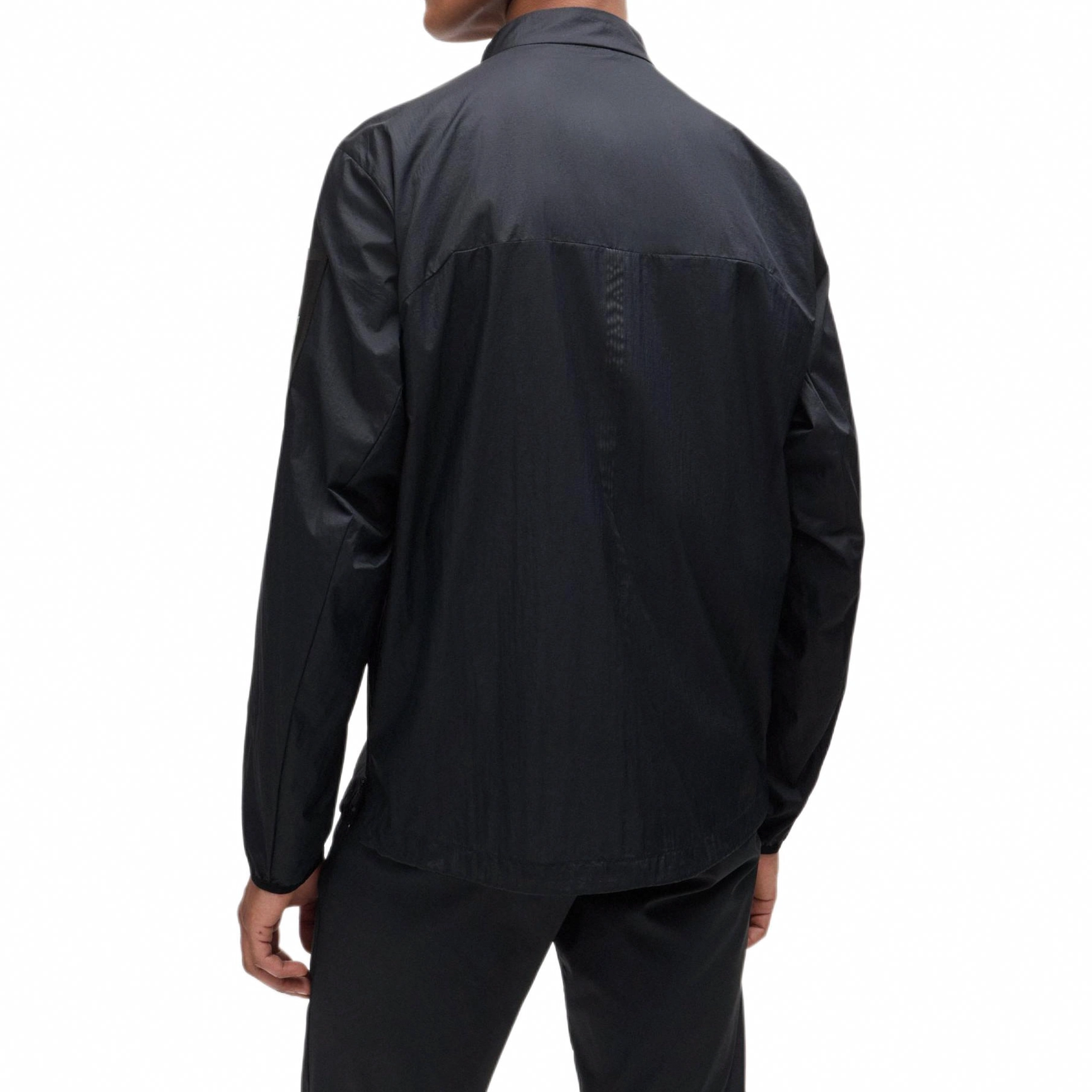 HUGO BOSS Water Repellent Regular-Fit Windbreaker In Ripstop Fabric