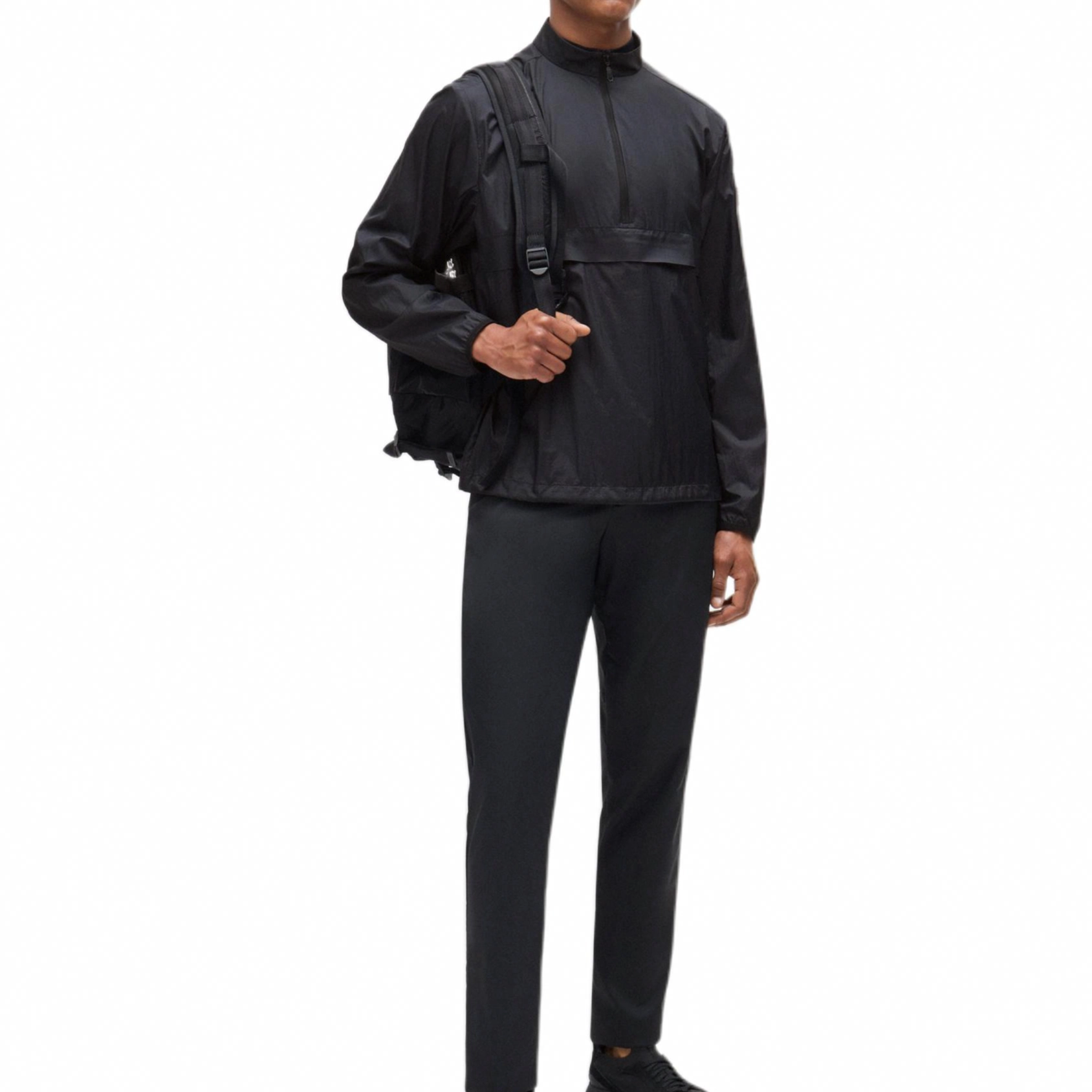 HUGO BOSS Water Repellent Regular-Fit Windbreaker In Ripstop Fabric