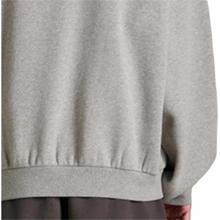 Fear of God Essentials SS24 Crewneck Sweater Dark Heather Oatmeal