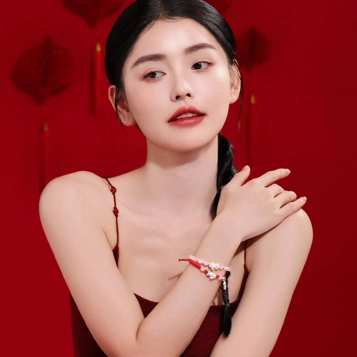 老庙 财源滚滚 貔貅宝宝 招财转运 新中式 玛瑙 手串 女款