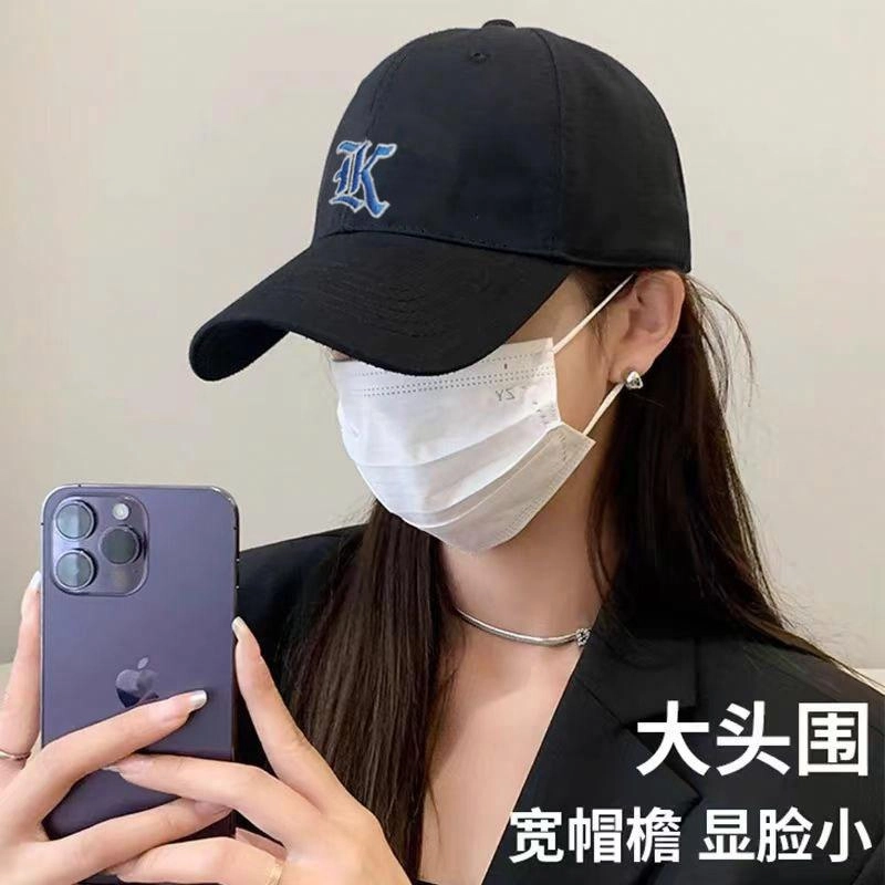 祎步康 百搭潮流网红帽字母韩版时尚 棉 鸭舌帽 男女同款情侣款