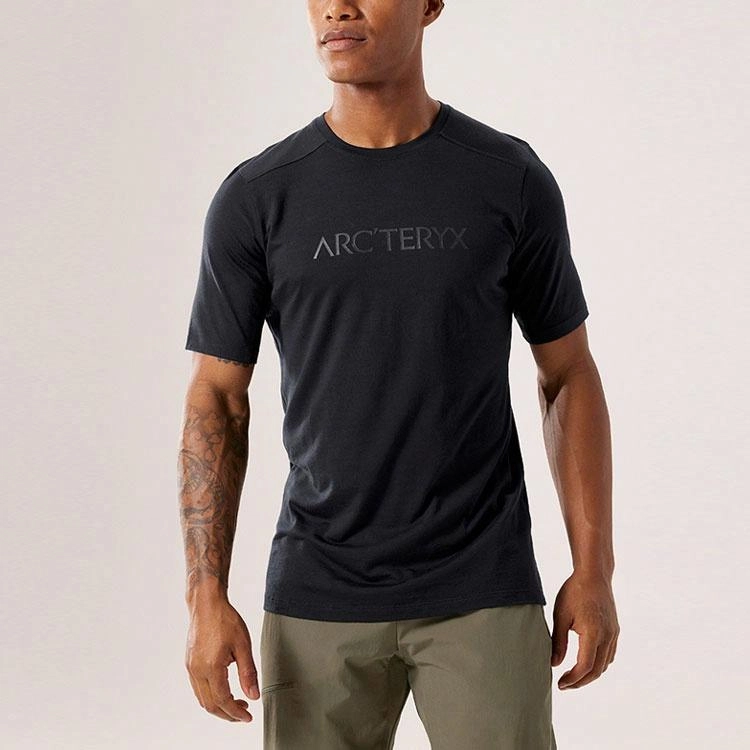 Arcteryx Ionia Merino Wool Arc'word Logo SS T