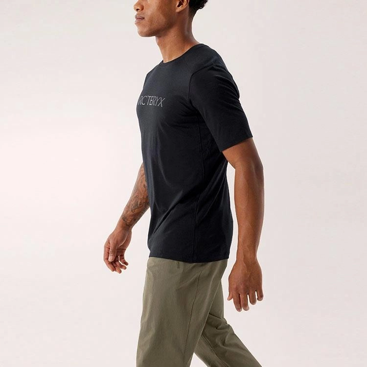 Arcteryx Ionia Merino Wool Arc'word Logo SS T
