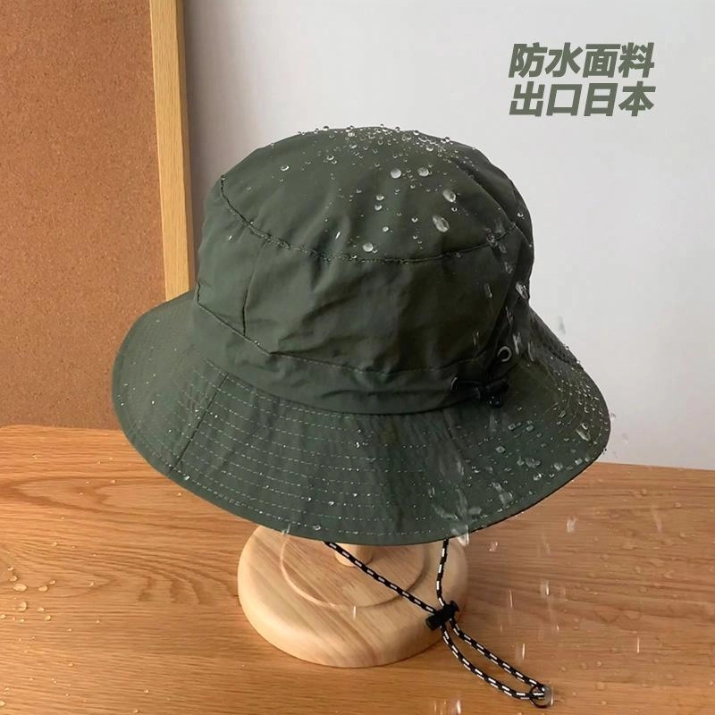 祎步康 防水可收纳包包盆帽夏季薄款速干户外登山帽 涤纶 渔夫帽 男女同款情侣款