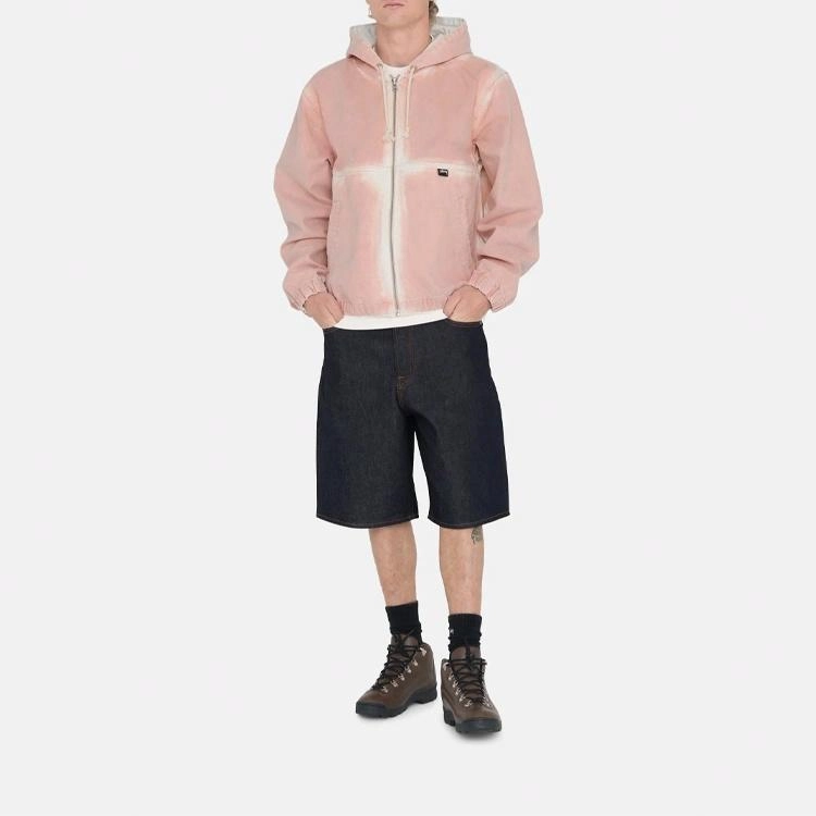 Stussy SS23 Spray Dye Hooded Work Jacket