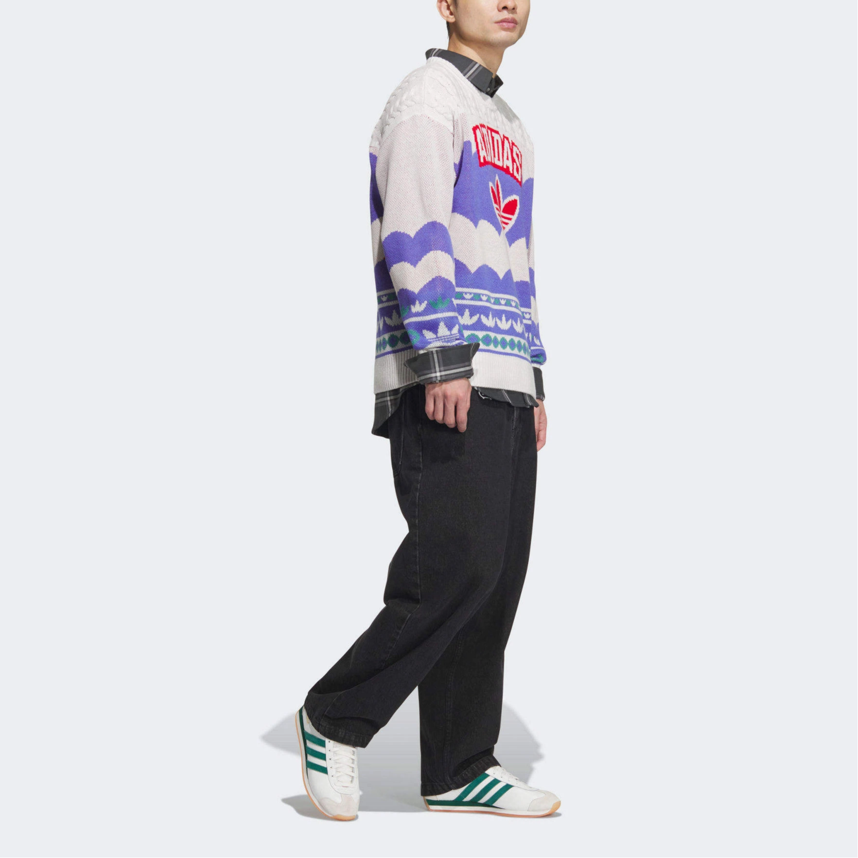 adidas originals FW24 LNY KNIT PULLOV