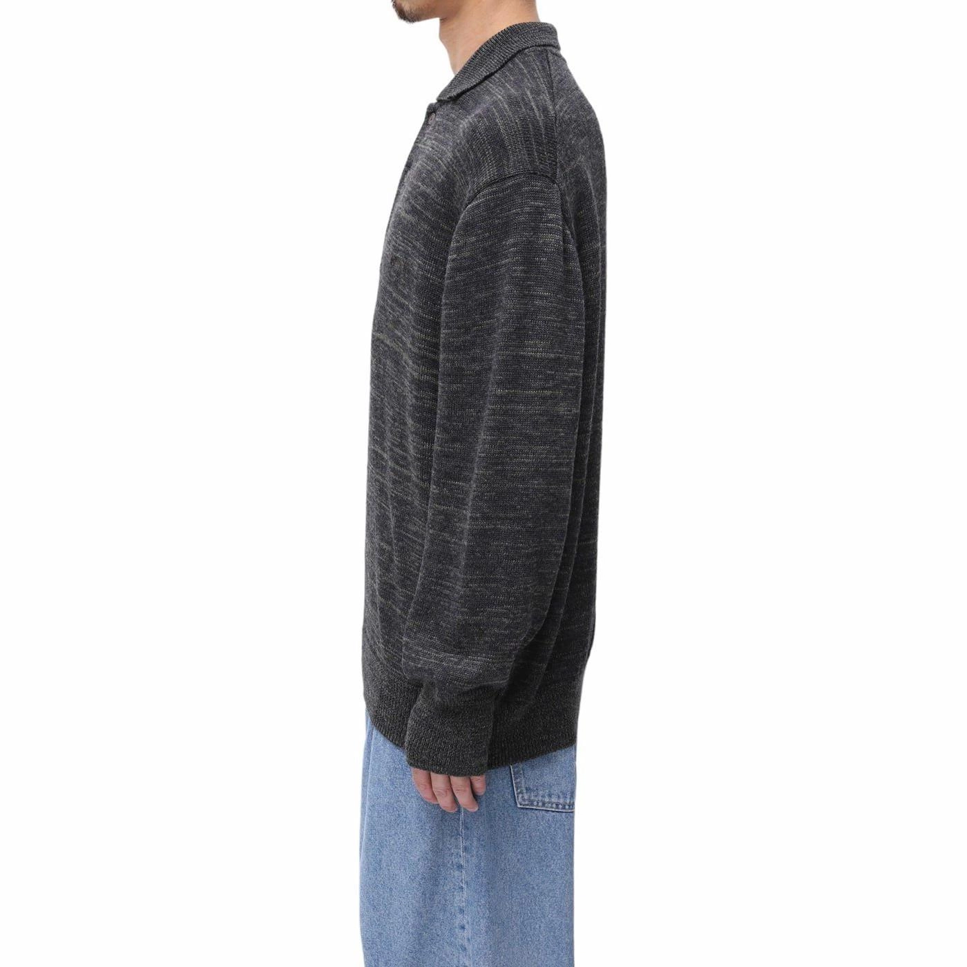 THE NORTH FACE PURPLE LABEL Merino Field Striped Polo Sweater Polo