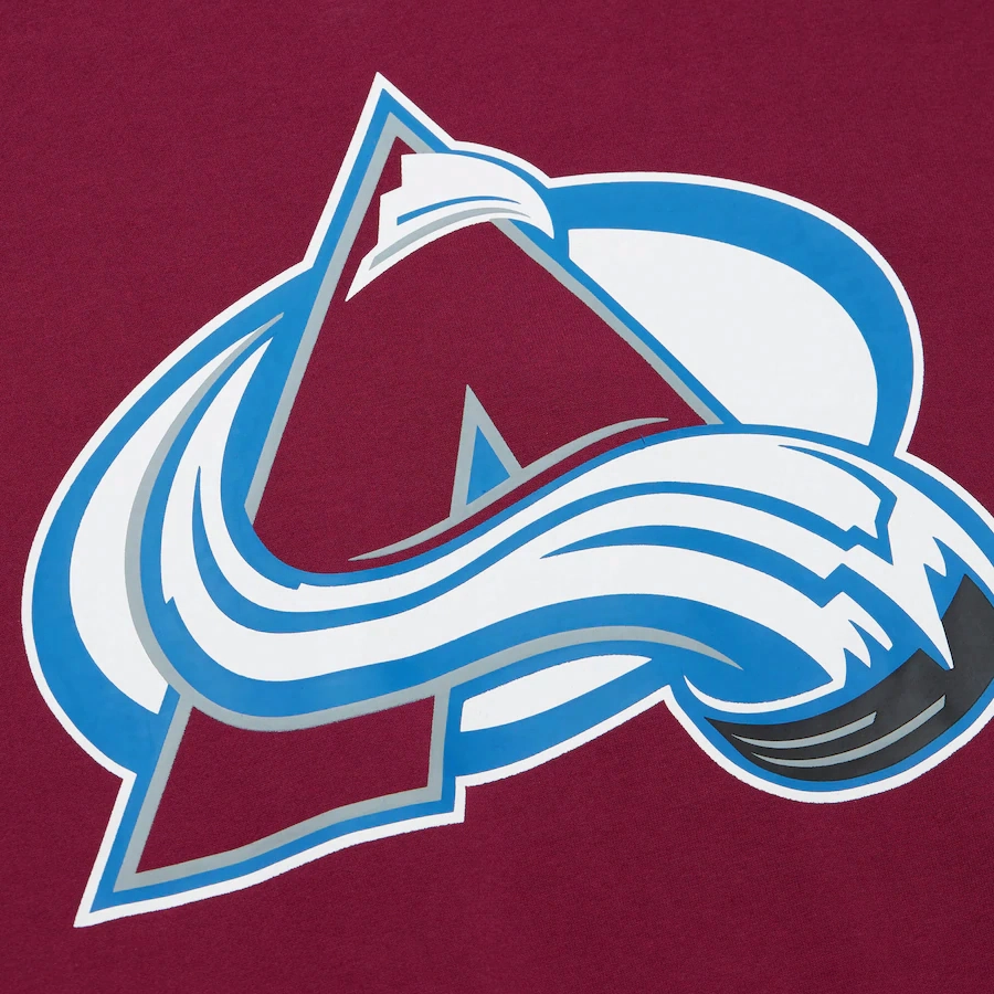 Mitchell Ness Colorado Avalanche There Back