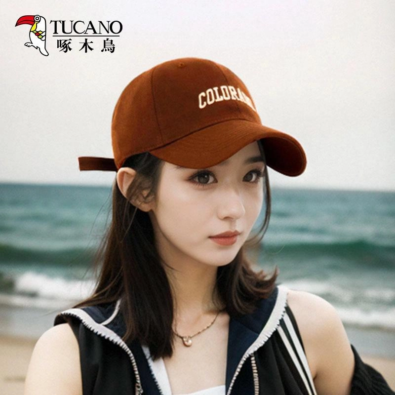啄木鸟 街头流行 棉 鸭舌帽 男女同款情侣款