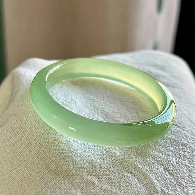 一世倾 新中式国潮青提葡萄水润清透精致轻奢优雅公主风温柔大气民族风清冷感百搭森系百搭配饰好运 玛瑙 手镯 男女同款情侣款