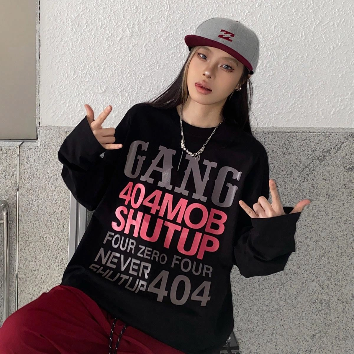 404MOB GANG SloganT