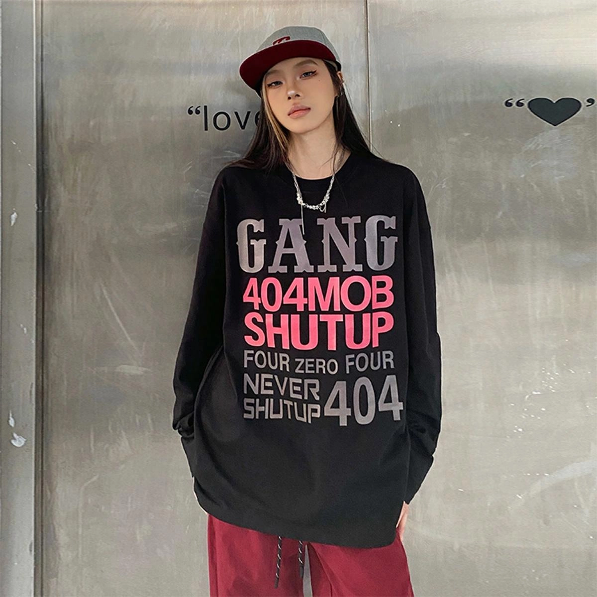 404MOB GANG SloganT