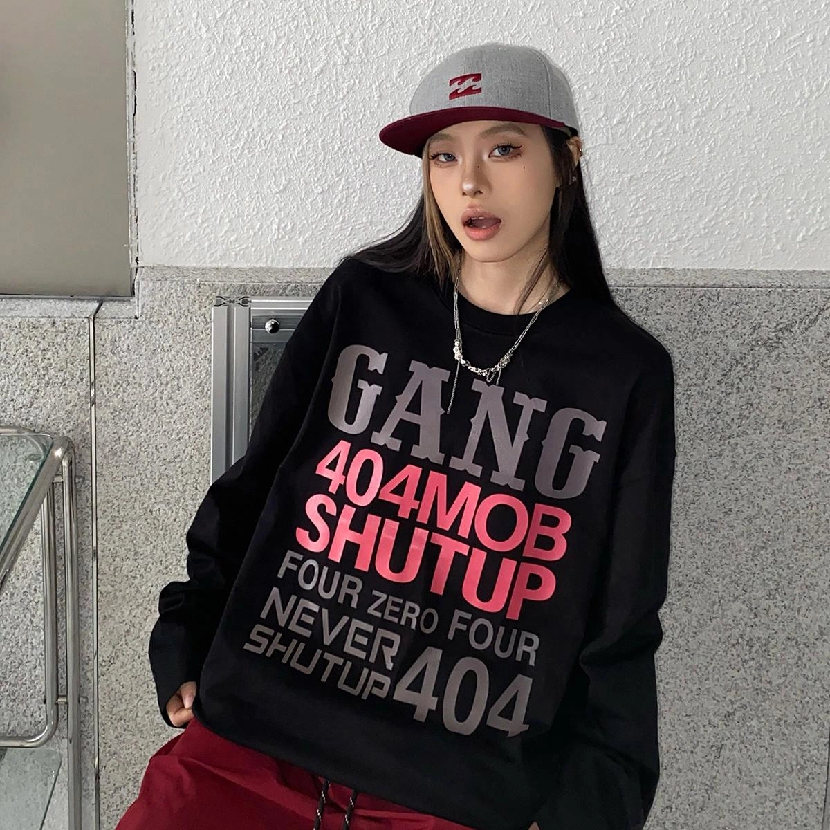 404MOB GANG SloganT