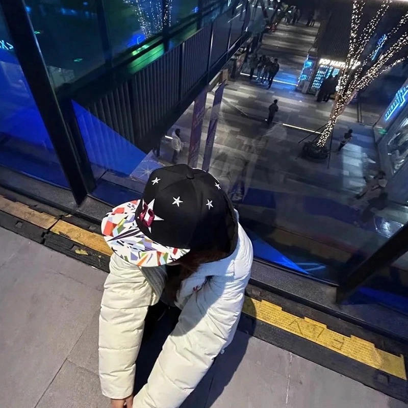 美式街头刺绣平檐嘻哈户外休闲运动遮阳防晒 棉 棒球帽 男女同款情侣款