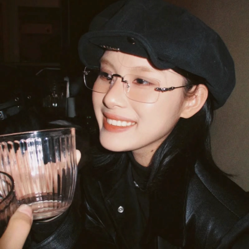 【联系客服可选配镜套餐】 佐川 超轻商务无框 高级感清冷纯欲修容 方形 光学镜架 男女同款情侣款