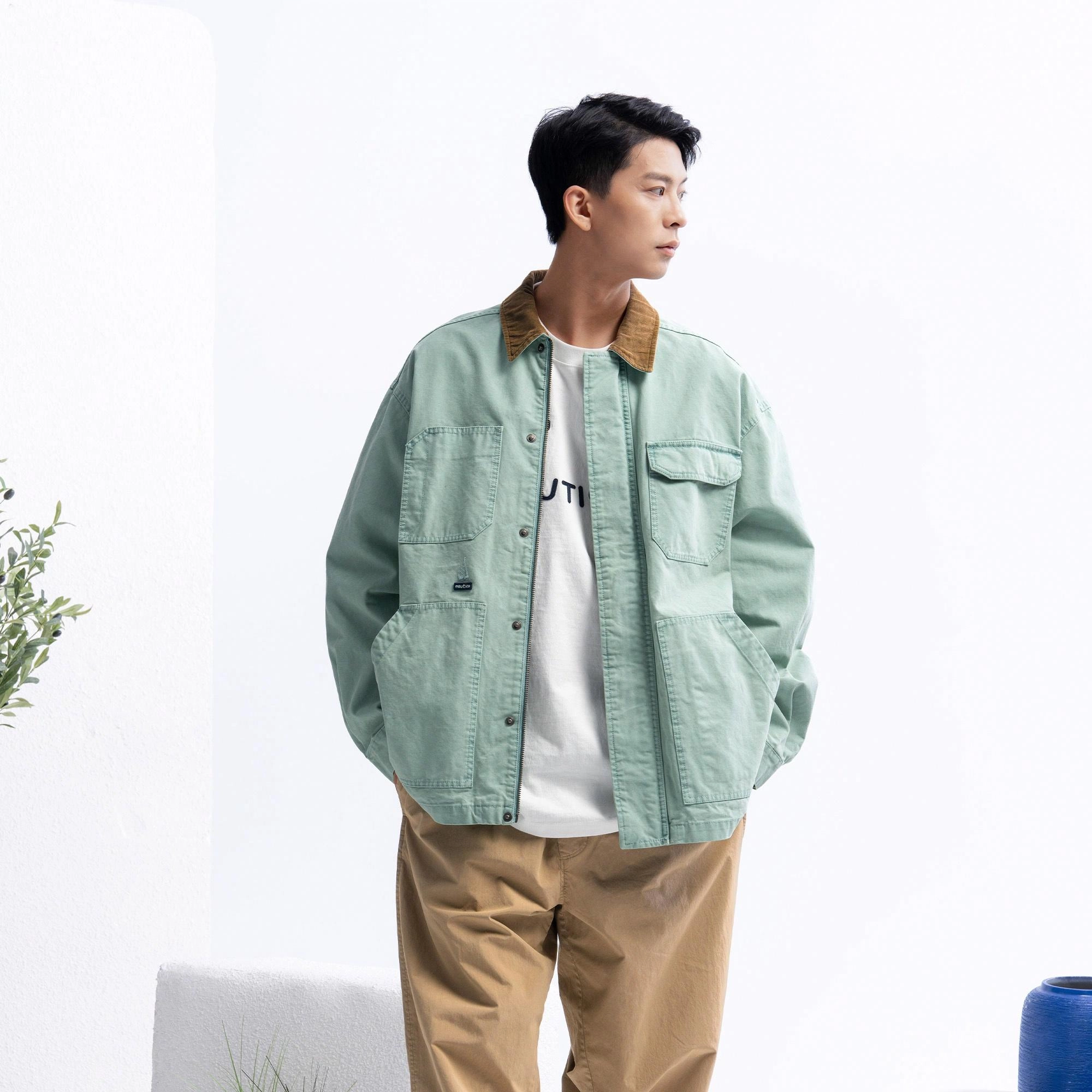 nautica white sail FW24