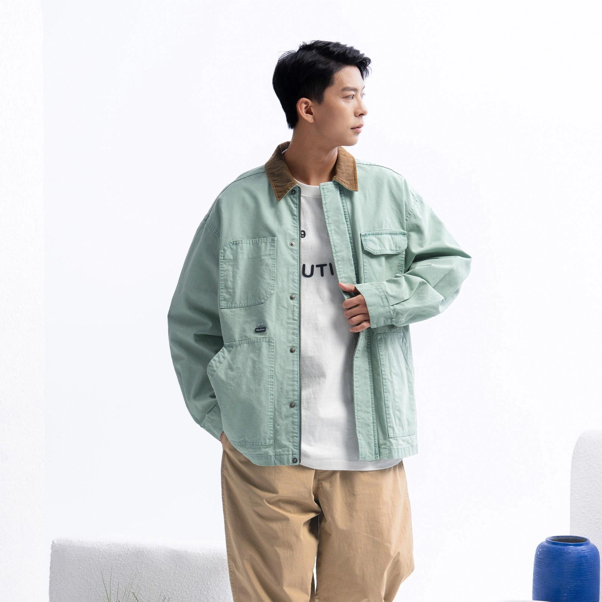 nautica white sail FW24