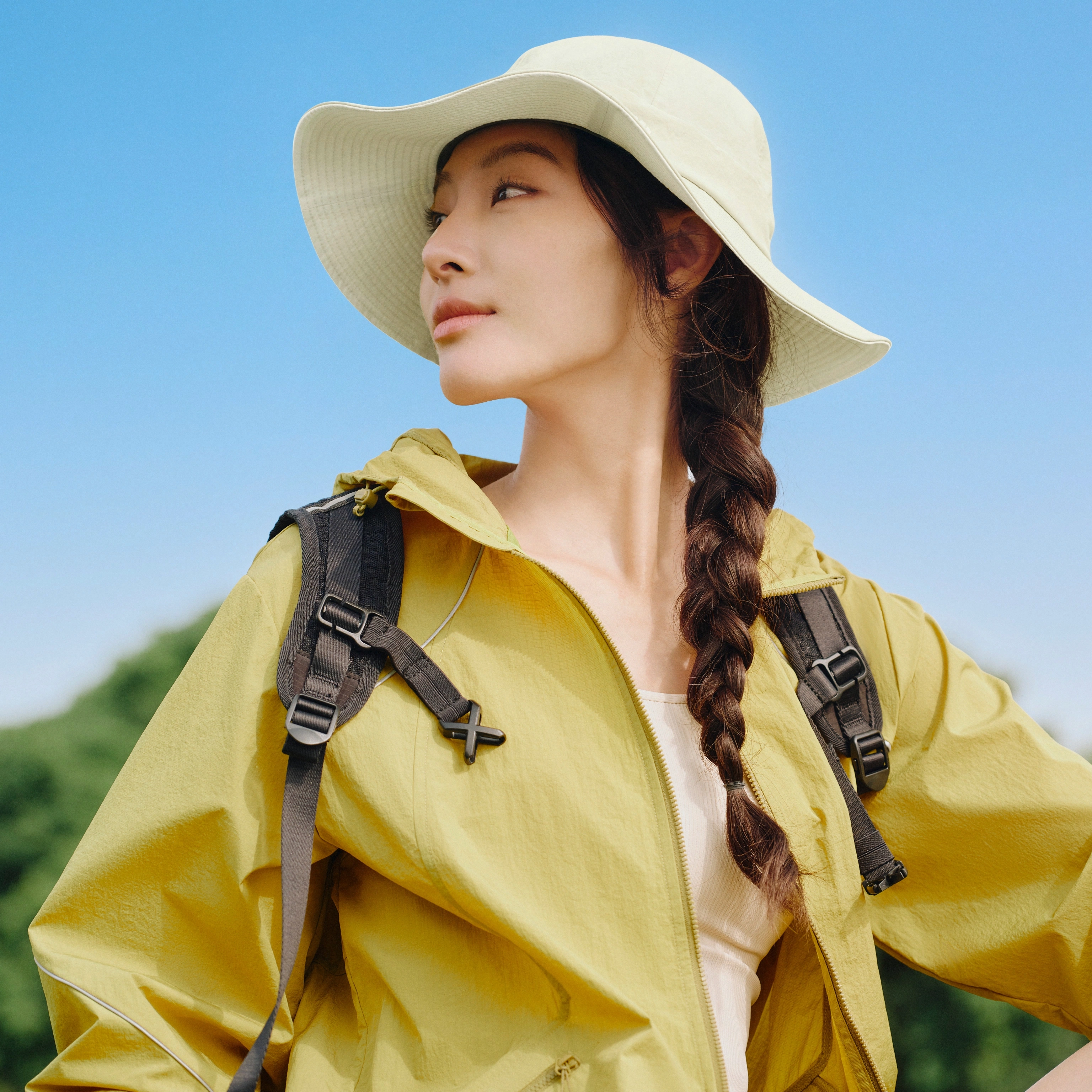 蕉下 春夏户外徒步登山防紫外线遮阳帽 锦纶 防晒帽 男女同款情侣款