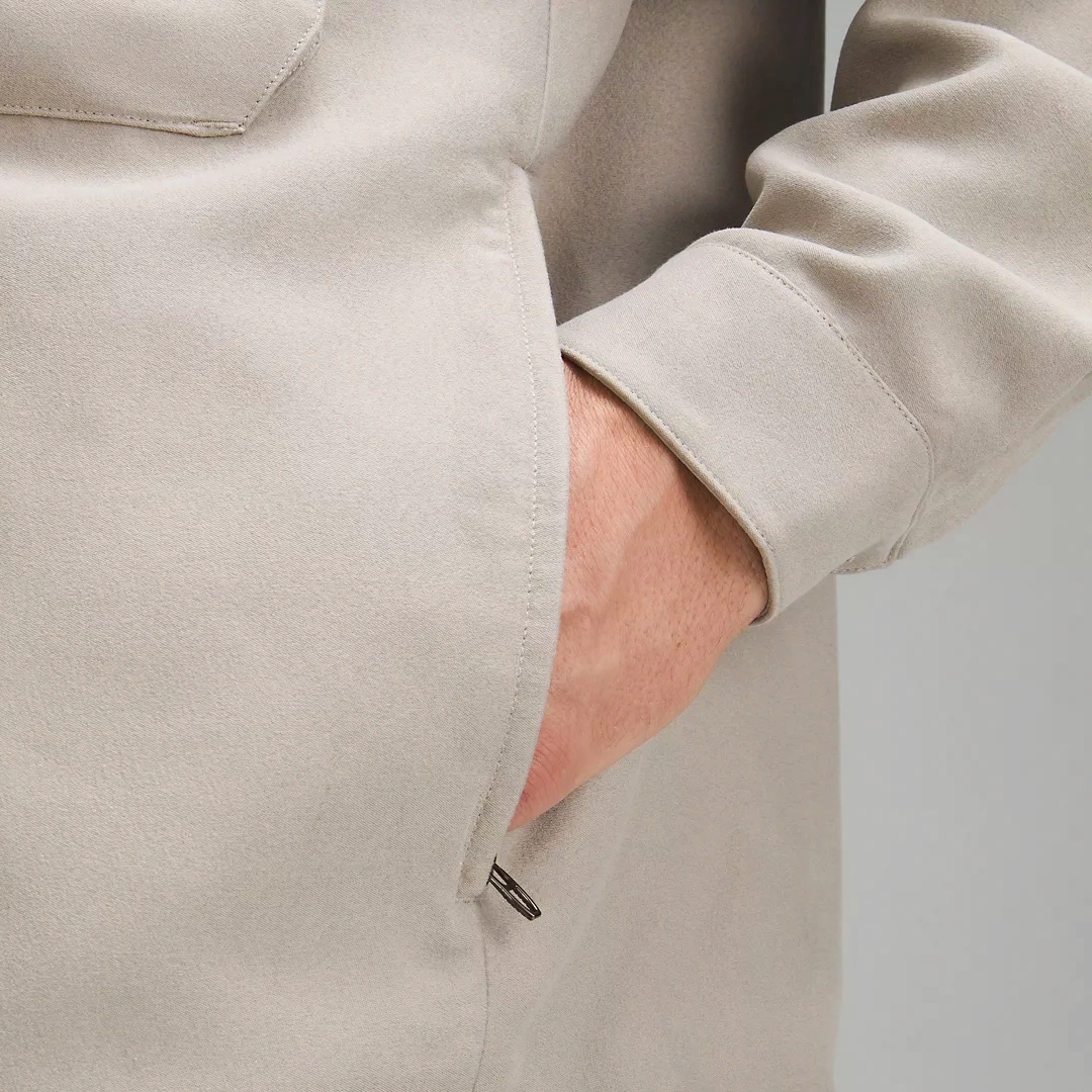 lululemon Sueded Camp Collar Overshirt