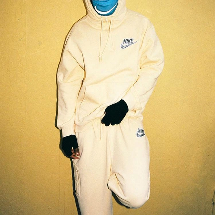 Supreme SS21 Week 3 x Nike Half Zip Hooded Sweatshirt Logo