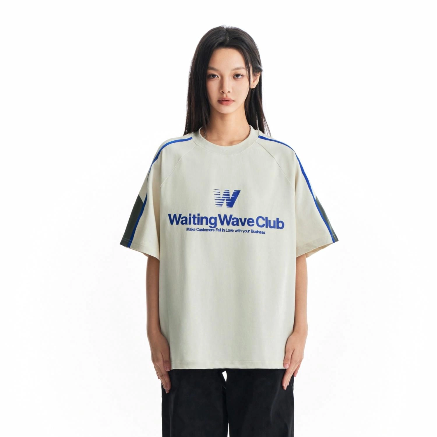 WAITINGWAVE oversizeT