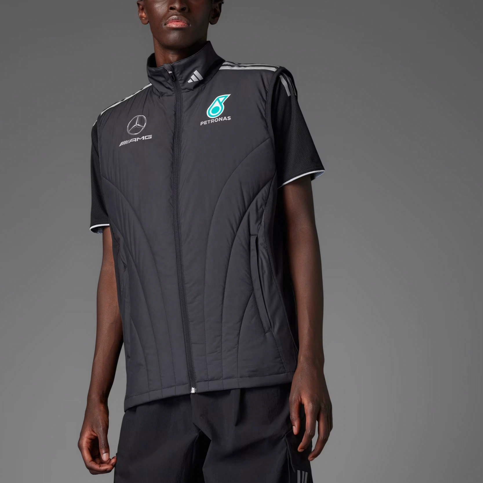 adidas x MERCEDES-AMG PETRONAS F1 TEAM SS25 MECHANICS logo