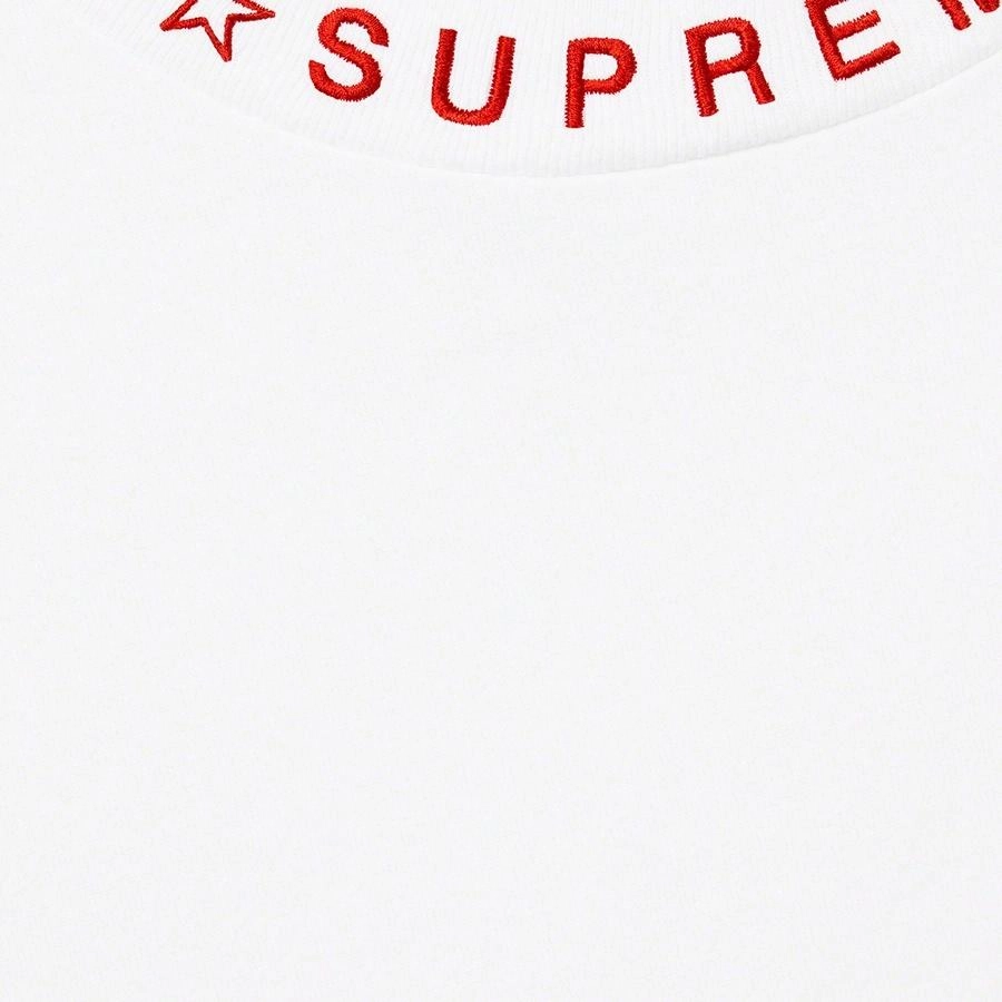 Supreme FW21 Week 7 Stars Collar LS Top