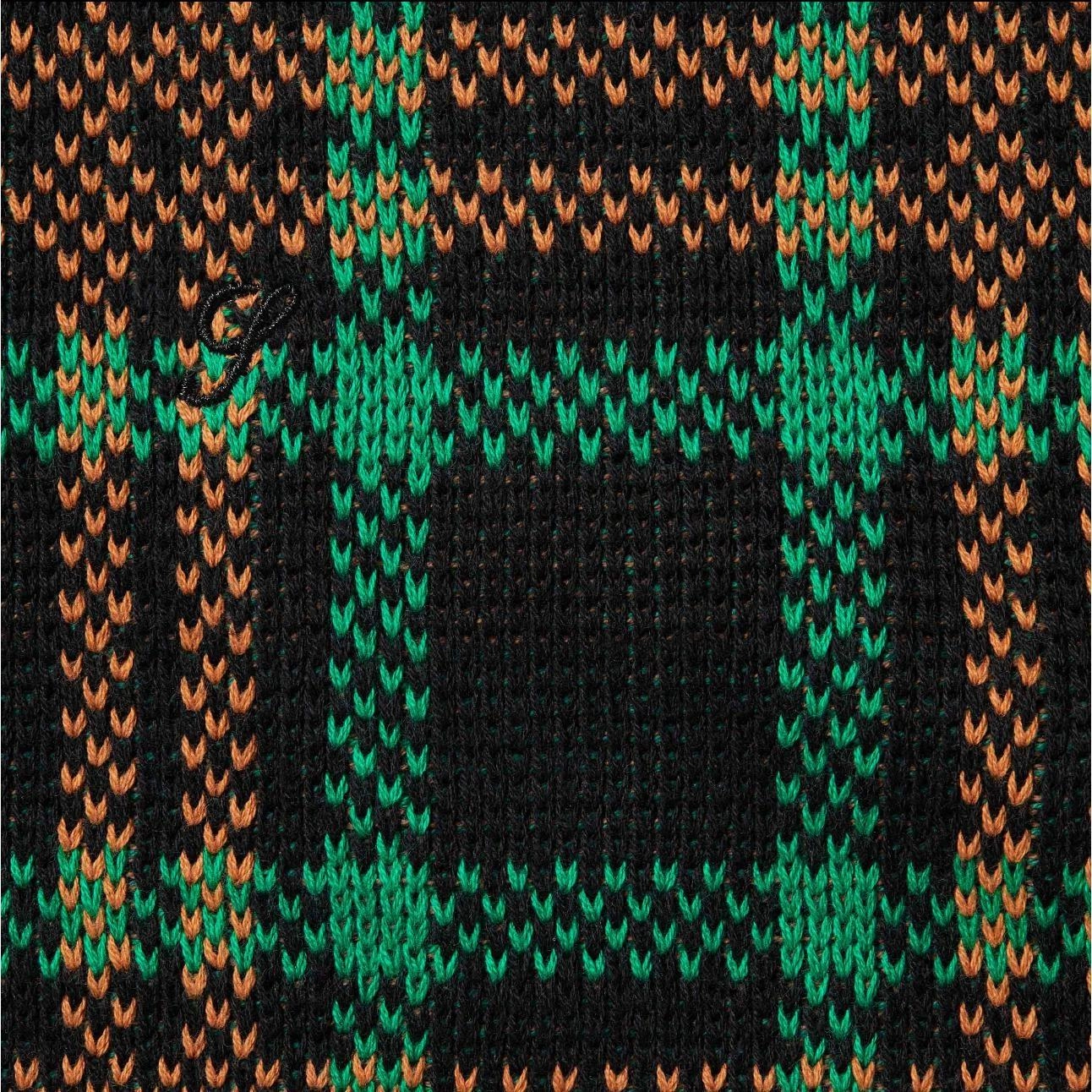Supreme SS24 WEEK15 PLAID KNIT SS POLO Polo