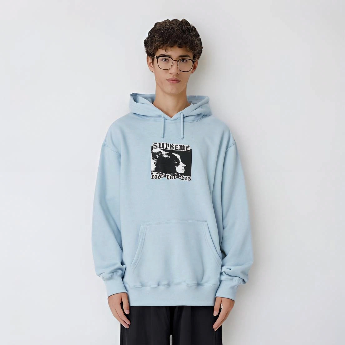 Supreme SS22 Week 5 Dog Eat Dog Hooded Sweatshirt