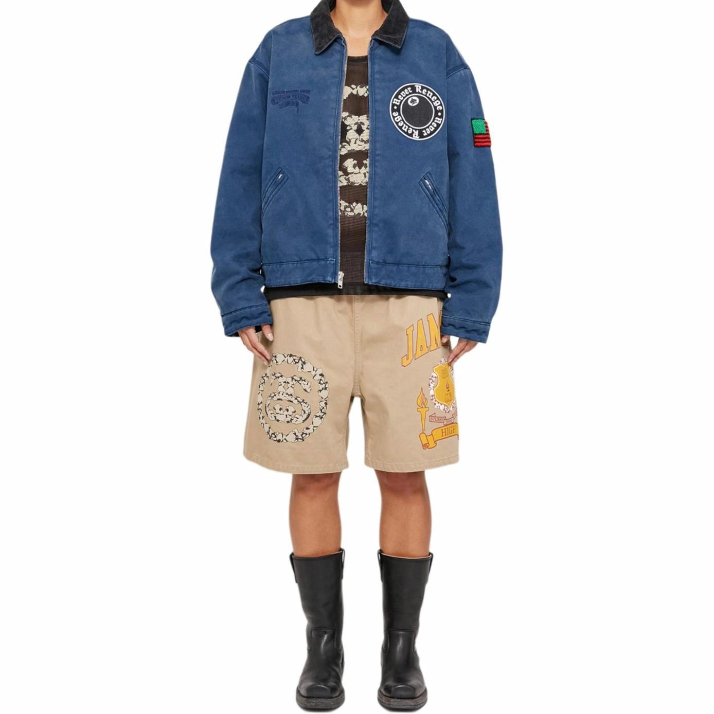 Stussy x Denim Tears SS25 logo